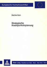 Book Cover for Strategische Kreditportfolioplanung by Marlies Kern