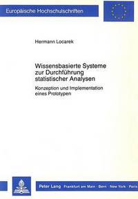 Book Cover for Wissensbasierte Systeme Zur Durchfuhrung Statistischer Analysen by Hermann Locarek