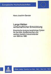 Book Cover for Lange Wellen Wirtschaftlicher Entwicklung by Hans Joachim Gerster