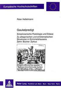 Book Cover for Gaukelpredigt by Peter Heßelmann
