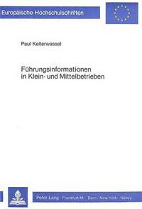 Book Cover for Fuhrungsinformationen in Klein- Und Mittelbetrieben by Paul Kellerwessel