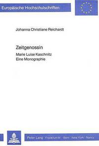 Book Cover for Zeitgenossin by Johanna Christiane Reichardt