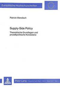 Book Cover for Supply-Side Policy by Patrick Wendisch