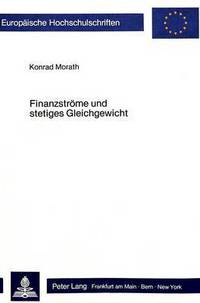 Book Cover for Finanzstrome Und Stetiges Gleichgewicht by Konrad Morath