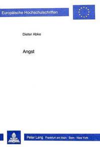 Book Cover for Angst by Dieter Abke