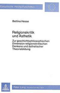 Book Cover for Religionskritik Und Asthetik by Bettina Hesse