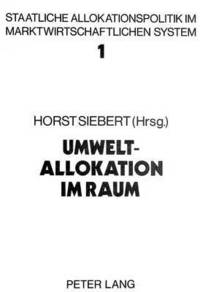 Book Cover for Umweltallokation Im Raum by Horst Siebert