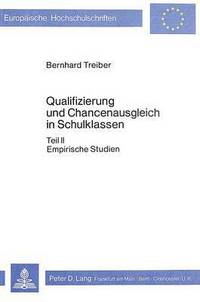 Book Cover for Qualifizierung Und Chancenausgleich in Schulklassen by Bernhard Treiber