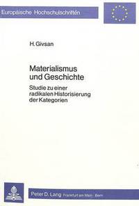 Book Cover for Materialismus Und Geschichte by Hassan Givsan