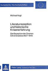 Book Cover for Literaturrezeption Und Historische Krisenerfahrung by Michael Vogt
