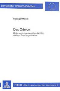 Book Cover for Das Odeion by Ruediger Meinel