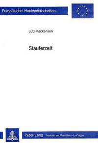 Book Cover for Stauferzeit by Lutz Mackensen