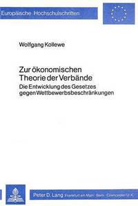Book Cover for Zur Okonomischen Theorie Der Verbande by Wolfgang Kollewe
