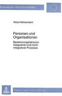 Book Cover for Personen Und Organisationen by Alois Heinemann