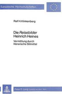 Book Cover for Die «Reisebilder>> Heinrich Heines by Ralf H Klinkenberg