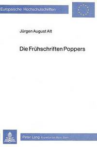 Book Cover for Die Fruhschriften Poppers by Jürgen August Alt