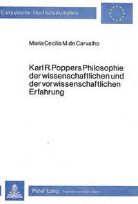 Book Cover for Karl R. Poppers Philosophie Der Wissenschaftlichen Und Der Vorwissenschaftlichen Erfahrung by 