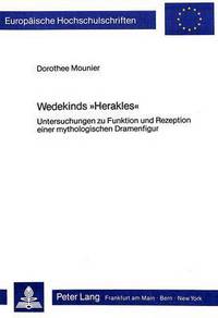 Book Cover for Wedekinds «Herakles>> by Dorothee Mounier