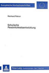 Book Cover for Schulische Personlichkeitsentwicklung by Reinhard Pekrun