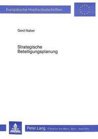 Book Cover for Strategische Beteiligungsplanung by Gerd Naber