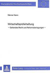 Book Cover for Wirtschaftspruferhaftung by Werner Nann