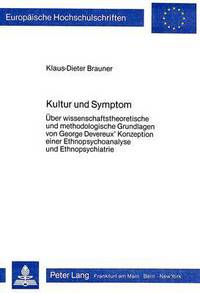 Book Cover for Kultur Und Symptom by KlausDieter Brauner