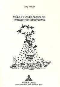Book Cover for Munchhausen Oder Die «Metaphysik>> Des Witzes by Jörg Weber