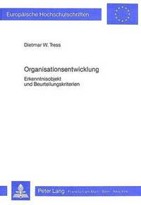 Book Cover for Organisationsentwicklung by Dietmar W Tress