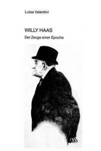 Book Cover for Willy Haas by Luisa Valentini