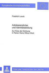 Book Cover for Adoleszenzkrise Und Identitaetsbildung by Friedrich Loock