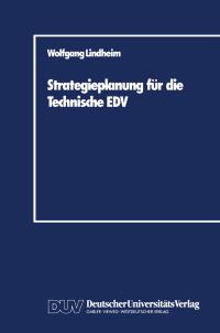 Book Cover for Strategieplanung Für Die Technische EDV by Wolfgang Lindheim