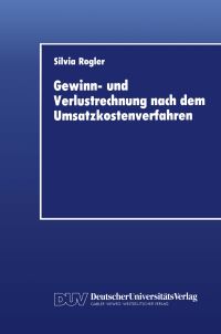 Book Cover for Gewinn- Und Verlustrechnung Nach Dem Umsatzkostenverfahren by Silvia Rogler