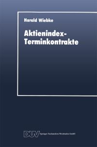 Book Cover for Aktienindex-Terminkontrakte by Harald Wiebke