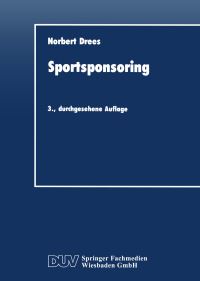 Book Cover for Sportsponsoring by Norbert Drees