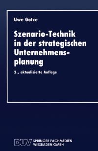 Book Cover for Szenario-Technik in Der Strategischen Unternehmensplanung by Uwe Götze