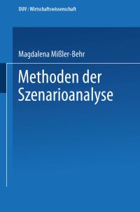 Book Cover for Methoden Der Szenarioanalyse by Magdalena MißlerBehr