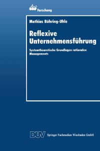 Book Cover for Reflexive Unternehmensführung by Mathias BühringUhle