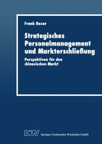 Book Cover for Strategisches Personalmanagement Und Markterschlieung by Frank Rexer