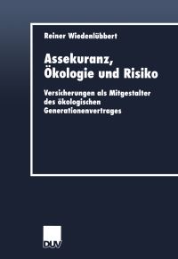 Book Cover for Assekuranz, Ökologie Und Risiko by Reiner Wiedenlübbert