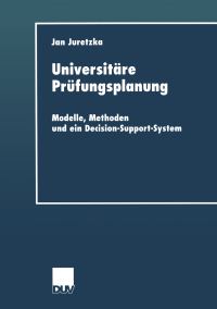 Book Cover for Universitäre Prüfungsplanung by Jan Juretzka