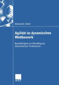 Book Cover for Agilität Im Dynamischen Wettbewerb by Alexander Zobel