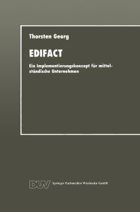 Book Cover for EDIFACT DUV Wirtschaftsinformatik by Thorsten Georg