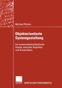 Book Cover for Objektorientierte Systemgestaltung by Michael Ricken
