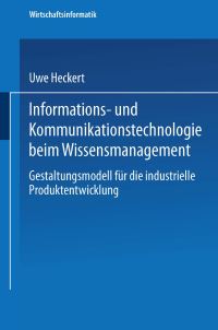 Book Cover for Informations- Und Kommunikationstechnologie Beim Wissensmanagement by Uwe Heckert