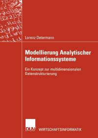Book Cover for Modellierung Analytischer Informationssysteme by Lorenz Determann