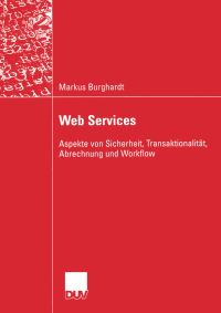 Book Cover for Web Services DUV Wirtschaftsinformatik by Markus Burghardt