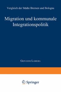 Book Cover for Migration Und Kommunale Integrationspolitik by Giovanni Lamura