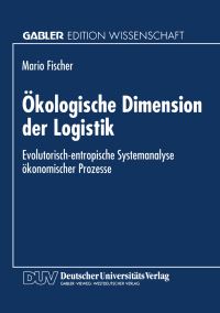 Book Cover for Ökologische Dimension Der Logistik by Mario Fischer