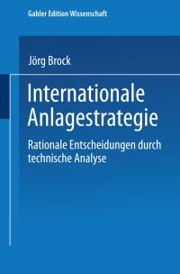 Book Cover for Internationale Anlagestrategie by Jörg Brock