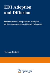 Book Cover for EDI Adoption and Diffusion by Torsten Eistert